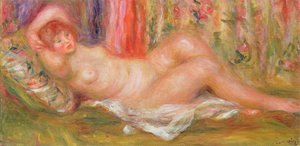 Desnudo en el sofá, 1905-6